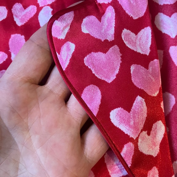 Adorable pink hearts PJ set 1X by In Bloom - Picture 5 of 8